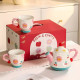 Porcelain Teapot & Cup Set 2 Pcs